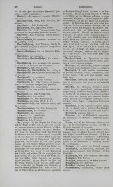 Image of the Page - 28 - in Lateinisch-Deutsches und Deutsch-Lateinisches Schul-Wörterbuch - Deutsch-Lateinischer Theil