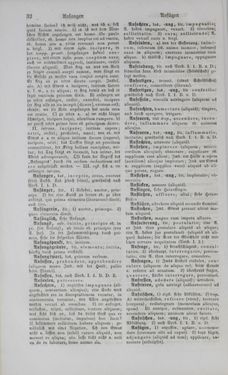 Bild der Seite - 32 - in Lateinisch-Deutsches und Deutsch-Lateinisches Schul-Wörterbuch - Deutsch-Lateinischer Theil