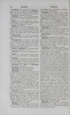 Bild der Seite - 34 - in Lateinisch-Deutsches und Deutsch-Lateinisches Schul-Wörterbuch - Deutsch-Lateinischer Theil