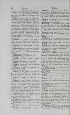 Bild der Seite - 36 - in Lateinisch-Deutsches und Deutsch-Lateinisches Schul-Wörterbuch - Deutsch-Lateinischer Theil
