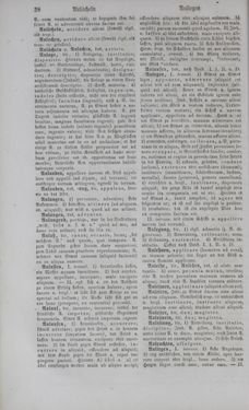 Bild der Seite - 38 - in Lateinisch-Deutsches und Deutsch-Lateinisches Schul-Wörterbuch - Deutsch-Lateinischer Theil