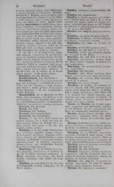 Bild der Seite - 40 - in Lateinisch-Deutsches und Deutsch-Lateinisches Schul-Wörterbuch - Deutsch-Lateinischer Theil