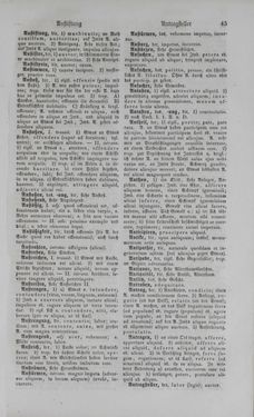 Bild der Seite - 45 - in Lateinisch-Deutsches und Deutsch-Lateinisches Schul-Wörterbuch - Deutsch-Lateinischer Theil