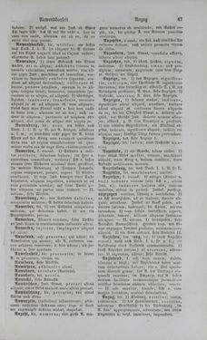 Bild der Seite - 47 - in Lateinisch-Deutsches und Deutsch-Lateinisches Schul-Wörterbuch - Deutsch-Lateinischer Theil