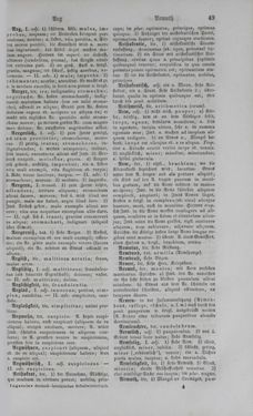 Bild der Seite - 49 - in Lateinisch-Deutsches und Deutsch-Lateinisches Schul-Wörterbuch - Deutsch-Lateinischer Theil