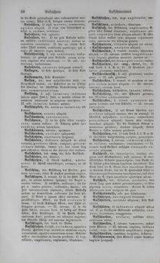 Bild der Seite - 58 - in Lateinisch-Deutsches und Deutsch-Lateinisches Schul-Wörterbuch - Deutsch-Lateinischer Theil