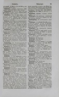 Bild der Seite - 61 - in Lateinisch-Deutsches und Deutsch-Lateinisches Schul-Wörterbuch - Deutsch-Lateinischer Theil