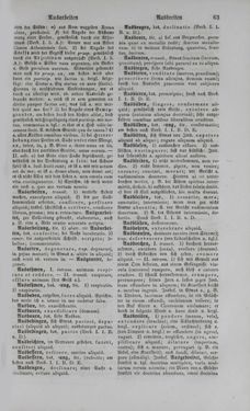 Bild der Seite - 63 - in Lateinisch-Deutsches und Deutsch-Lateinisches Schul-Wörterbuch - Deutsch-Lateinischer Theil