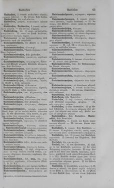 Bild der Seite - 65 - in Lateinisch-Deutsches und Deutsch-Lateinisches Schul-Wörterbuch - Deutsch-Lateinischer Theil