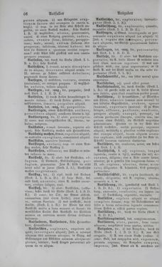 Bild der Seite - 66 - in Lateinisch-Deutsches und Deutsch-Lateinisches Schul-Wörterbuch - Deutsch-Lateinischer Theil