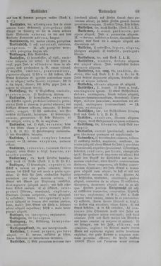 Bild der Seite - 69 - in Lateinisch-Deutsches und Deutsch-Lateinisches Schul-Wörterbuch - Deutsch-Lateinischer Theil