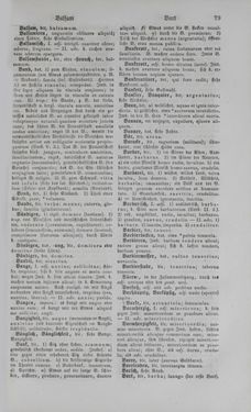 Bild der Seite - 79 - in Lateinisch-Deutsches und Deutsch-Lateinisches Schul-Wörterbuch - Deutsch-Lateinischer Theil