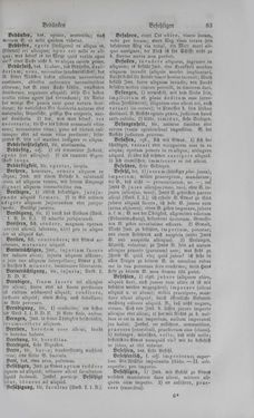Bild der Seite - 83 - in Lateinisch-Deutsches und Deutsch-Lateinisches Schul-Wörterbuch - Deutsch-Lateinischer Theil