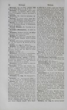Image of the Page - 92 - in Lateinisch-Deutsches und Deutsch-Lateinisches Schul-Wörterbuch - Deutsch-Lateinischer Theil