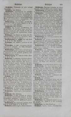 Image of the Page - 101 - in Lateinisch-Deutsches und Deutsch-Lateinisches Schul-Wörterbuch - Deutsch-Lateinischer Theil