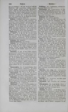 Image of the Page - 104 - in Lateinisch-Deutsches und Deutsch-Lateinisches Schul-Wörterbuch - Deutsch-Lateinischer Theil