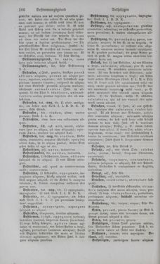 Image of the Page - 106 - in Lateinisch-Deutsches und Deutsch-Lateinisches Schul-Wörterbuch - Deutsch-Lateinischer Theil