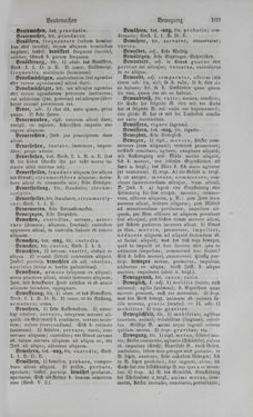 Image of the Page - 109 - in Lateinisch-Deutsches und Deutsch-Lateinisches Schul-Wörterbuch - Deutsch-Lateinischer Theil
