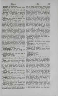 Image of the Page - 113 - in Lateinisch-Deutsches und Deutsch-Lateinisches Schul-Wörterbuch - Deutsch-Lateinischer Theil