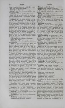Image of the Page - 114 - in Lateinisch-Deutsches und Deutsch-Lateinisches Schul-Wörterbuch - Deutsch-Lateinischer Theil