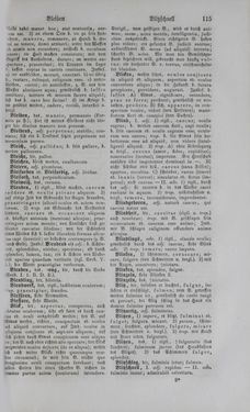 Image of the Page - 115 - in Lateinisch-Deutsches und Deutsch-Lateinisches Schul-Wörterbuch - Deutsch-Lateinischer Theil