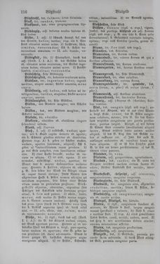 Bild der Seite - 116 - in Lateinisch-Deutsches und Deutsch-Lateinisches Schul-Wörterbuch - Deutsch-Lateinischer Theil
