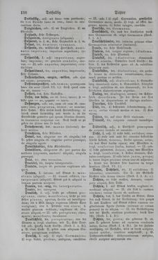 Image of the Page - 138 - in Lateinisch-Deutsches und Deutsch-Lateinisches Schul-Wörterbuch - Deutsch-Lateinischer Theil