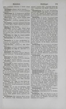 Bild der Seite - 173 - in Lateinisch-Deutsches und Deutsch-Lateinisches Schul-Wörterbuch - Deutsch-Lateinischer Theil