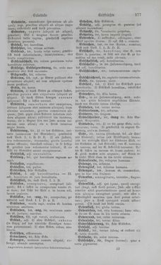 Bild der Seite - 177 - in Lateinisch-Deutsches und Deutsch-Lateinisches Schul-Wörterbuch - Deutsch-Lateinischer Theil