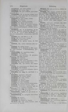Bild der Seite - 178 - in Lateinisch-Deutsches und Deutsch-Lateinisches Schul-Wörterbuch - Deutsch-Lateinischer Theil