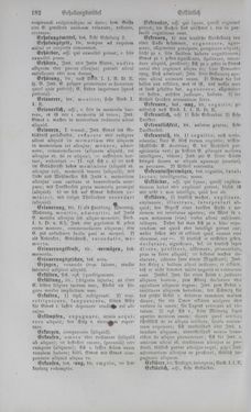Bild der Seite - 182 - in Lateinisch-Deutsches und Deutsch-Lateinisches Schul-Wörterbuch - Deutsch-Lateinischer Theil