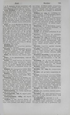Bild der Seite - 185 - in Lateinisch-Deutsches und Deutsch-Lateinisches Schul-Wörterbuch - Deutsch-Lateinischer Theil