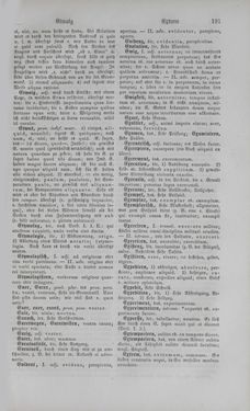 Bild der Seite - 191 - in Lateinisch-Deutsches und Deutsch-Lateinisches Schul-Wörterbuch - Deutsch-Lateinischer Theil