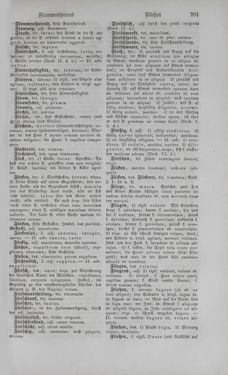 Image of the Page - 201 - in Lateinisch-Deutsches und Deutsch-Lateinisches Schul-Wörterbuch - Deutsch-Lateinischer Theil