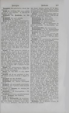 Bild der Seite - 207 - in Lateinisch-Deutsches und Deutsch-Lateinisches Schul-Wörterbuch - Deutsch-Lateinischer Theil