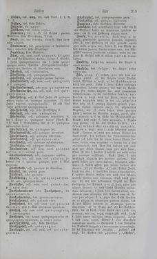 Bild der Seite - 213 - in Lateinisch-Deutsches und Deutsch-Lateinisches Schul-Wörterbuch - Deutsch-Lateinischer Theil