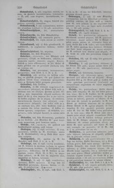 Bild der Seite - 220 - in Lateinisch-Deutsches und Deutsch-Lateinisches Schul-Wörterbuch - Deutsch-Lateinischer Theil