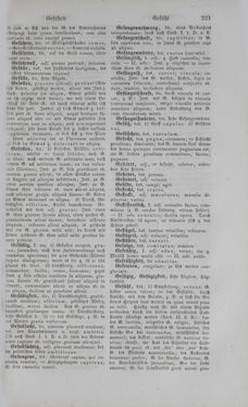 Bild der Seite - 221 - in Lateinisch-Deutsches und Deutsch-Lateinisches Schul-Wörterbuch - Deutsch-Lateinischer Theil