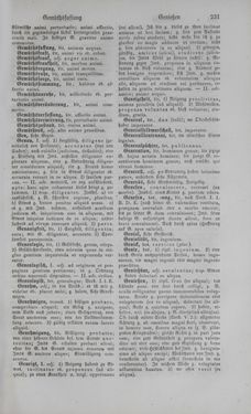 Bild der Seite - 231 - in Lateinisch-Deutsches und Deutsch-Lateinisches Schul-Wörterbuch - Deutsch-Lateinischer Theil