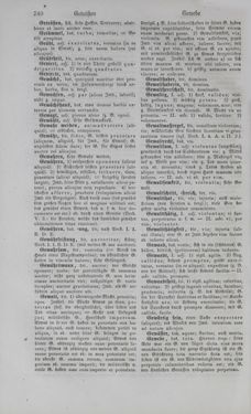 Image of the Page - 240 - in Lateinisch-Deutsches und Deutsch-Lateinisches Schul-Wörterbuch - Deutsch-Lateinischer Theil