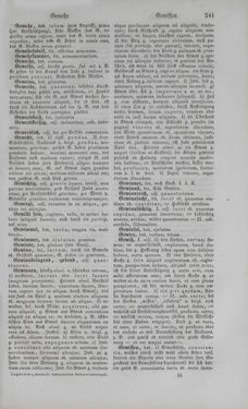Image of the Page - 241 - in Lateinisch-Deutsches und Deutsch-Lateinisches Schul-Wörterbuch - Deutsch-Lateinischer Theil