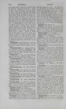 Image of the Page - 242 - in Lateinisch-Deutsches und Deutsch-Lateinisches Schul-Wörterbuch - Deutsch-Lateinischer Theil