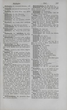 Image of the Page - 247 - in Lateinisch-Deutsches und Deutsch-Lateinisches Schul-Wörterbuch - Deutsch-Lateinischer Theil