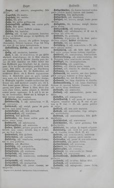 Image of the Page - 257 - in Lateinisch-Deutsches und Deutsch-Lateinisches Schul-Wörterbuch - Deutsch-Lateinischer Theil