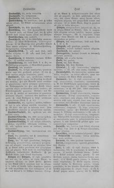 Image of the Page - 261 - in Lateinisch-Deutsches und Deutsch-Lateinisches Schul-Wörterbuch - Deutsch-Lateinischer Theil