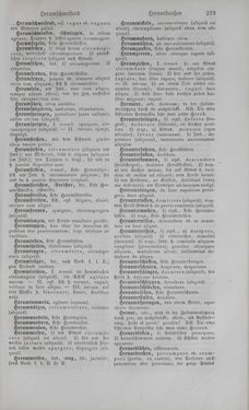 Image of the Page - 279 - in Lateinisch-Deutsches und Deutsch-Lateinisches Schul-Wörterbuch - Deutsch-Lateinischer Theil