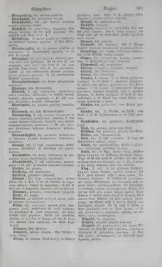 Bild der Seite - 313 - in Lateinisch-Deutsches und Deutsch-Lateinisches Schul-Wörterbuch - Deutsch-Lateinischer Theil