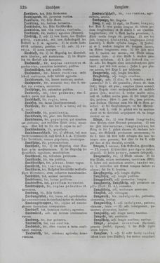 Image of the Page - 326 - in Lateinisch-Deutsches und Deutsch-Lateinisches Schul-Wörterbuch - Deutsch-Lateinischer Theil