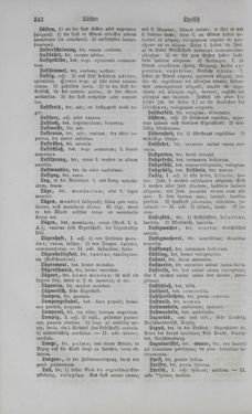 Bild der Seite - 342 - in Lateinisch-Deutsches und Deutsch-Lateinisches Schul-Wörterbuch - Deutsch-Lateinischer Theil