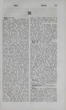 Bild der Seite - 343 - in Lateinisch-Deutsches und Deutsch-Lateinisches Schul-Wörterbuch - Deutsch-Lateinischer Theil